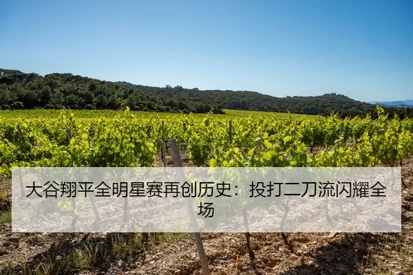 大谷翔平全明星赛再创历史：投打二刀流闪耀全场